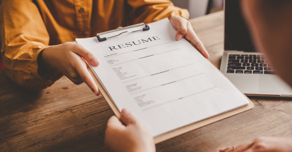 client handing over resume resume writer client handing over resume to resume writer